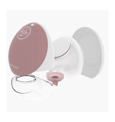 Momcozy dvigubas nešiojamas belaidis pientraukis M9, Rausvas