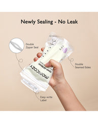 Momcozy pieno laikymo maišeliai, 50 vnt.