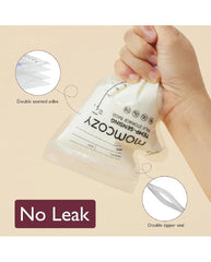 Momcozy pieno laikymo maišeliai su snapeliu, 120 vnt.