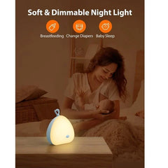 Muzikinė naktinė lemputė - VAVA - geltona