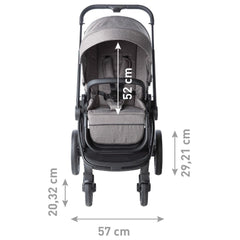 Pericles Crios 3.0 2in1 universalus vežimėlis, Fishbone Antra