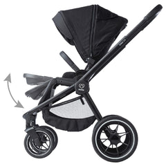 Pericles Crios 3.0 2in1 universalus vežimėlis, Deep Black
