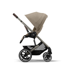 CYBEX Balios S Lux universalus 2in1 vežimėlis, Almond Beige (Taupe Frame)