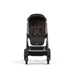 CYBEX Balios S Lux vežimėlis, Chocolate Brown (Silver Frame)