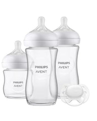 PHILIPS AVENT stikliniai buteliukai Natural Response SCY933/02, 1+ mėn, 3 vnt.