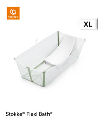 STOKKE vonelė FLEXI BATH X-Large Transparent Green
