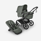 Bugaboo Fox 5 Renew 2 in 1 - Spalva - Black - Forest Green - Forest Green