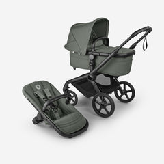 Bugaboo Fox 5 Renew 2 in 1 - Spalva - Black - Forest Green - Forest Green