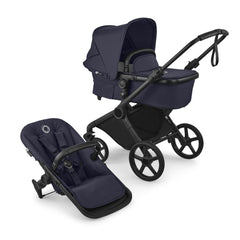 Bugaboo Cub 2in1 vežimėlis Black/Deep Indigo