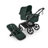 Bugaboo Fox 5 Renew 2in1 vežimėlis Black/Fern Green