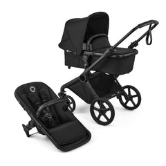 Bugaboo Cub 2in1 vežimėlis Black/Heritage Black