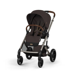 CYBEX Balios S Lux universalus 2in1 vežimėlis, Chocolate Brown (Taupe Frame)