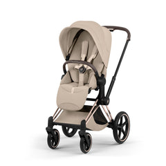 CYBEX Priam Style 2 in 1 Cozy Beige, Frame Rose Gold