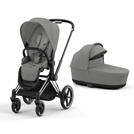 CYBEX Priam V4 2 in 1 Mirage Grey (Chrome With Black Details)