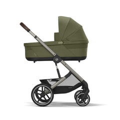 CYBEX Balios S Lux 2in1 vežimėlis, Moss Green (Silver Frame)