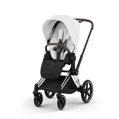 CYBEX Priam Style 2 in 1 Off White, Frame Chrome Brown