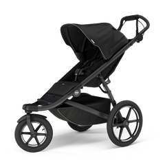 Thule Urban Glide 3 universalus vežimėlis 3in1 Black on Black + Thule Maple Connect autokėdutė
