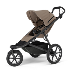 Thule Urban Glide 3 universalus vežimėlis 3in1 Tinted Taupe on Black + Thule Maple Connect autokėdutė