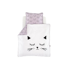 Patalynės užvalkalai  Traumeland Cuddly Cat  (100x135cm + 40x60cm)