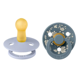 BIBS x Liberty 2vnt. čiulptukų rinkinys 2 dydis (6 - 18 mėn.) - Spalva - Dusty Blue Mix