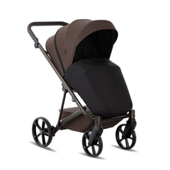 Tutis Leo5+ universalus vežimėlis 3in1 (480) Dark Brown + Tutis Beno i-Size autokėdutė
