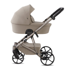 Tutis Leo5+ universalus vežimėlis 3in1 (252) Warm Grey + Tutis Beno i-Size autokėdutė