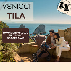 Venicci Tila universalus vežimėlis 2in1 - Latte