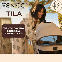 Venicci Tila universalus vežimėlis 2in1 - Latte