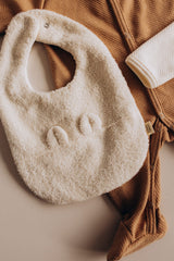Wooly Organic seilinukas su meškiuko ausytėmis, Ecru
