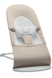 BABYBJÖRN gultukas - Bouncer Balance Soft - Spalva - Beige/Grey - light grey frame