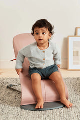 BABYBJÖRN gultukas - Bouncer Bliss - Spalva - Dusty pink - dark grey frame