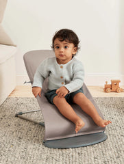 BABYBJÖRN gultukas - Bouncer Bliss - Spalva - Sand grey - dark grey frame