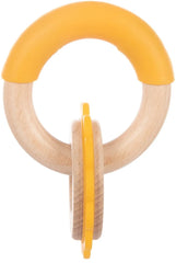 CANPOL BABIES medinis silikoninis kramtukas  - lion 80/300