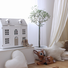 Cotton & Sweets pagalvėlė širdelė - Spalva - Bubbles Wanilla