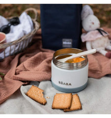 Beaba Thermo maisto indelis 300 ml - Spalva - Light Grey