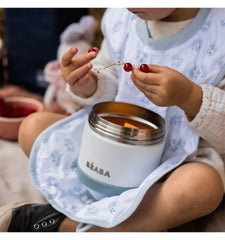 Beaba Thermo maisto indelis 500 ml - Spalva - Baltic Blue/ White