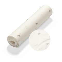 BABYONO bambukinė paklodė su guma lovytei - Spalva - Paper Planes - 120x60cm