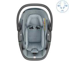 Automobilinė kėdutė Maxi Cosi CORAL 360 i-Size 0 -13kg - Spalva - Essential Grey