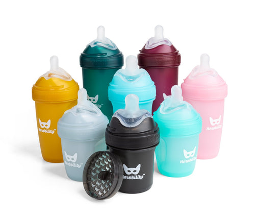 Herobility Buteliukas Anti-Colic HeroBottle 240 ml. - Spalva - Mustard