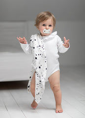 Muslino vystyklai Sleepee (baltas ir pilkas) - TipiTapi.lt