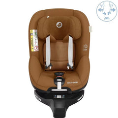 Automobilinė kėdutė Maxi-Cosi Mica Pro Eco 360 i-Size 0-18kg - Spalva - Authentic Cognac