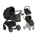Noordi Luno All Trails universalus vežimėlis 3in1 (609) x Maxi-Cosi CabrioFix i-Size
