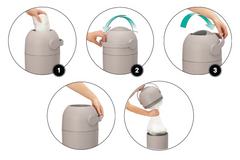 We-too sauskelnių konteineris - Spalva - Black