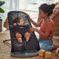 BABYBJÖRN gultukas - Spalva - Dusty Pink Mesh