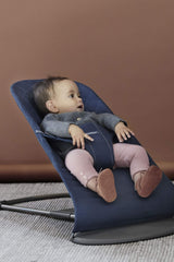 BABYBJÖRN gultukas - Bouncer Bliss - Spalva - Midnight blue - dark grey frame