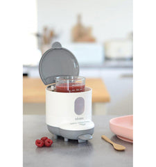 Beaba Bib Expresso Mišinuko ruošimo aparatas ir šildytyvas - spalva - white/grey