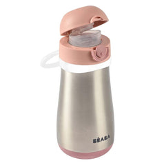 Beaba Metalinė gertuvė nuo 18mėn, 350ml - spalva - old pink