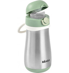 Beaba Metalinė gertuvė nuo 18mėn, 350ml - spalva - sage green