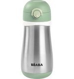 Beaba Metalinė gertuvė nuo 18mėn, 350ml - spalva - sage green