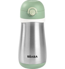 Beaba Metalinė gertuvė nuo 18mėn, 350ml - spalva - sage green